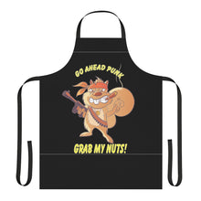 Load image into Gallery viewer, Time to BQ grill and protect my Nuts LOL Apron (AOP) Kitchen Apparel, Kitchen Decor
