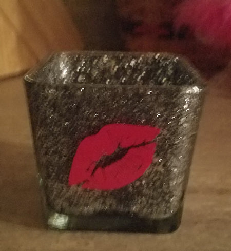 Makeup Glitter Brush Jar, Bathroom Decor