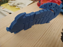 Load image into Gallery viewer, Flexi Articulating Collectible 3D Print Chinchilla
