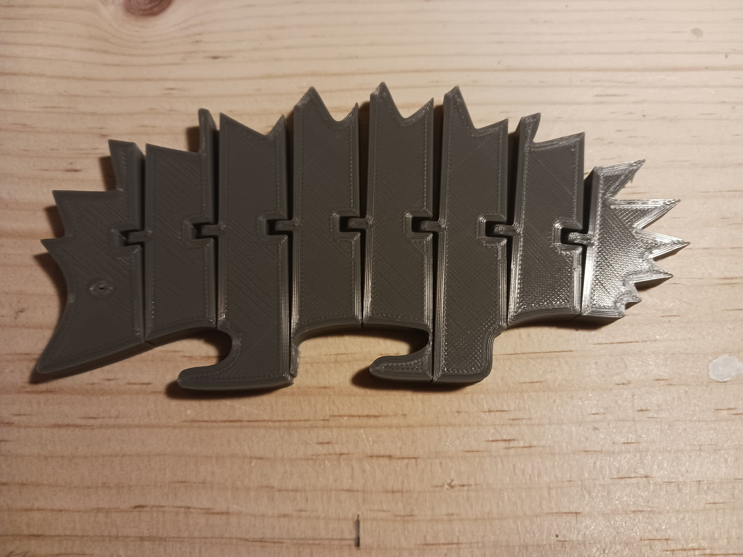 Unique 3D Print, Flexi Hedgehog Toy
