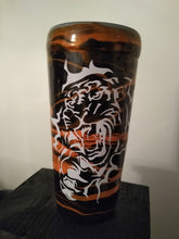 Load image into Gallery viewer, Elevate Your Drink Game with our Stylish Bengal Tiger Epoxy Tumbler! , Cincinnati Bengal
