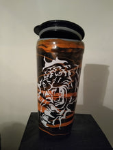 Load image into Gallery viewer, Elevate Your Drink Game with our Stylish Bengal Tiger Epoxy Tumbler! , Cincinnati Bengal
