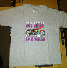 Load image into Gallery viewer, My Mom is a Biker youth T-Shirt
