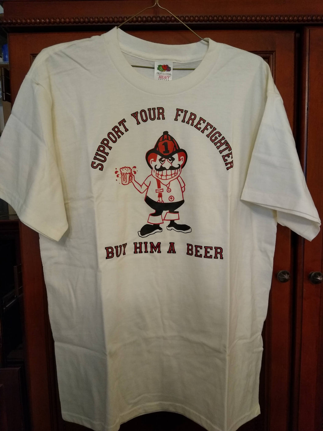 Adult T-Shirt Support Your Firefighter