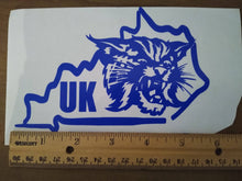 Load image into Gallery viewer, Vinyl University KENTUCKY Fan Window decal, Car Decal,
