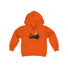 Load image into Gallery viewer, Celebrate Halloween  Youth Heavy Blend Hooded Sweatshirt
