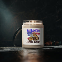 Load image into Gallery viewer, MAKE AMERICA STRONG AGAIN! Scented Soy Candle, 9oz
