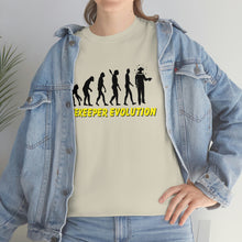 Load image into Gallery viewer, BeeKeeper Evolution , Great Gift idea Unisex Heavy Cotton Tee
