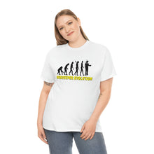 Load image into Gallery viewer, BeeKeeper Evolution , Great Gift idea Unisex Heavy Cotton Tee
