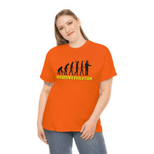 Load image into Gallery viewer, BeeKeeper Evolution , Great Gift idea Unisex Heavy Cotton Tee
