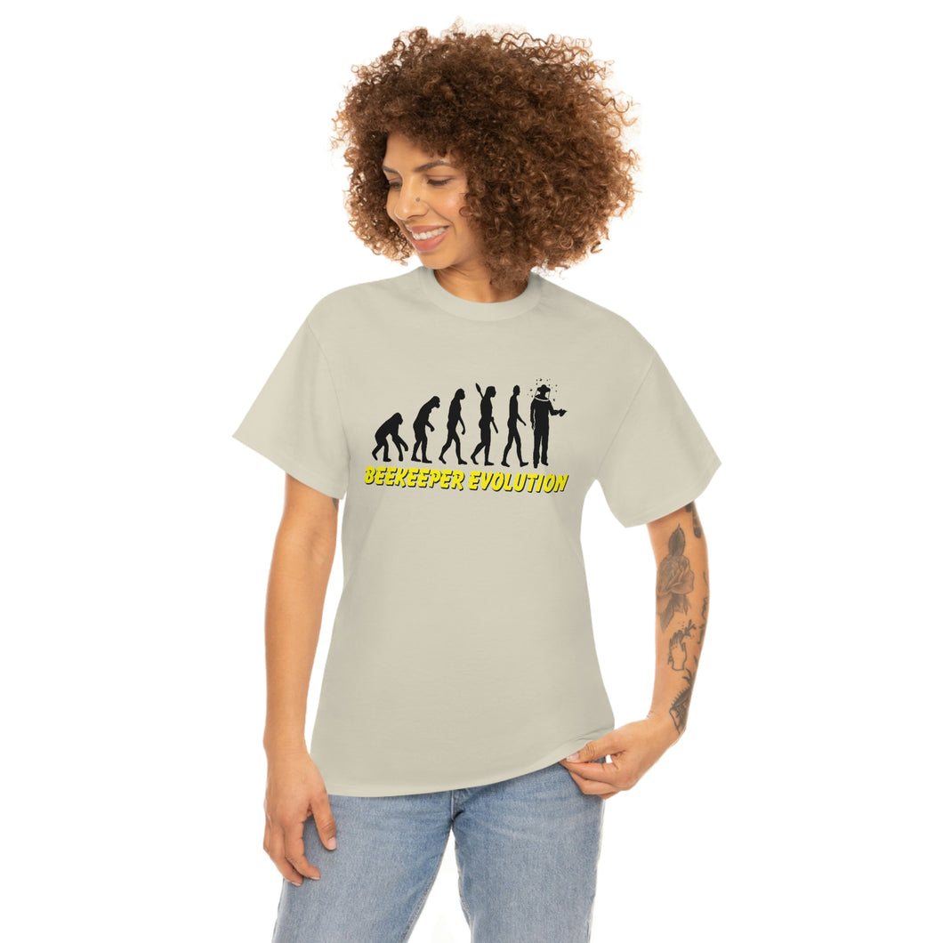 BeeKeeper Evolution , Great Gift idea Unisex Heavy Cotton Tee