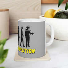 Load image into Gallery viewer, BeeKeeper Evolution, Great Gift Idea , Glassware, Ceramic Mug 11oz
