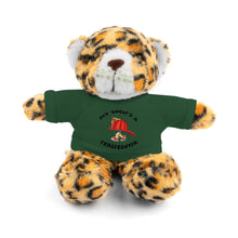 Load image into Gallery viewer, Great Gift for Infants a Stuffed Animals with Tee My Uncle is a Firefighter
