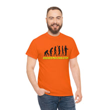 Load image into Gallery viewer, BeeKeeper Evolution , Great Gift idea Unisex Heavy Cotton Tee
