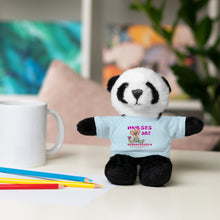 Load image into Gallery viewer, Nurses are unnnBearable Courageous Stuffed Animals with Tee For Infants
