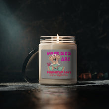 Load image into Gallery viewer, Support Your Nurse , Nurses are unnnBearable Courageous Scented Soy Candle, 9oz
