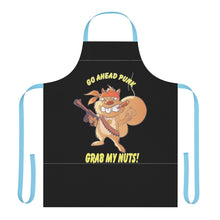 Load image into Gallery viewer, Time to BQ grill and protect my Nuts LOL Apron (AOP) Kitchen Apparel, Kitchen Decor
