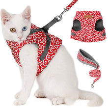 Load image into Gallery viewer, Pet Cat Vest Outdoor Travel Harness Leash Protect your Fur Babies
