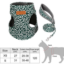 Load image into Gallery viewer, Pet Cat Vest Outdoor Travel Harness Leash Protect your Fur Babies
